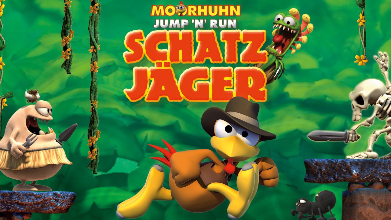 Moorhuhn Jump 'n' Run Schatzjäger